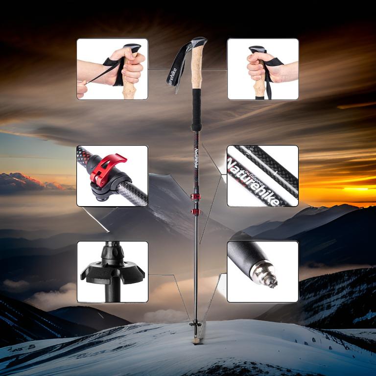 Bâton de Marche  TrekkingPoles utile