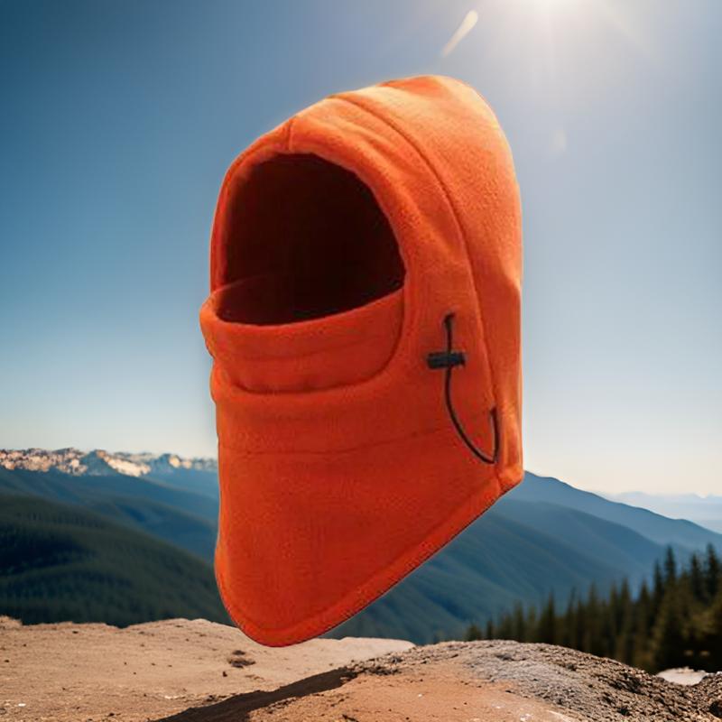 cagoule  bataclava orange