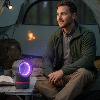 lampe anti moustique silencieuse