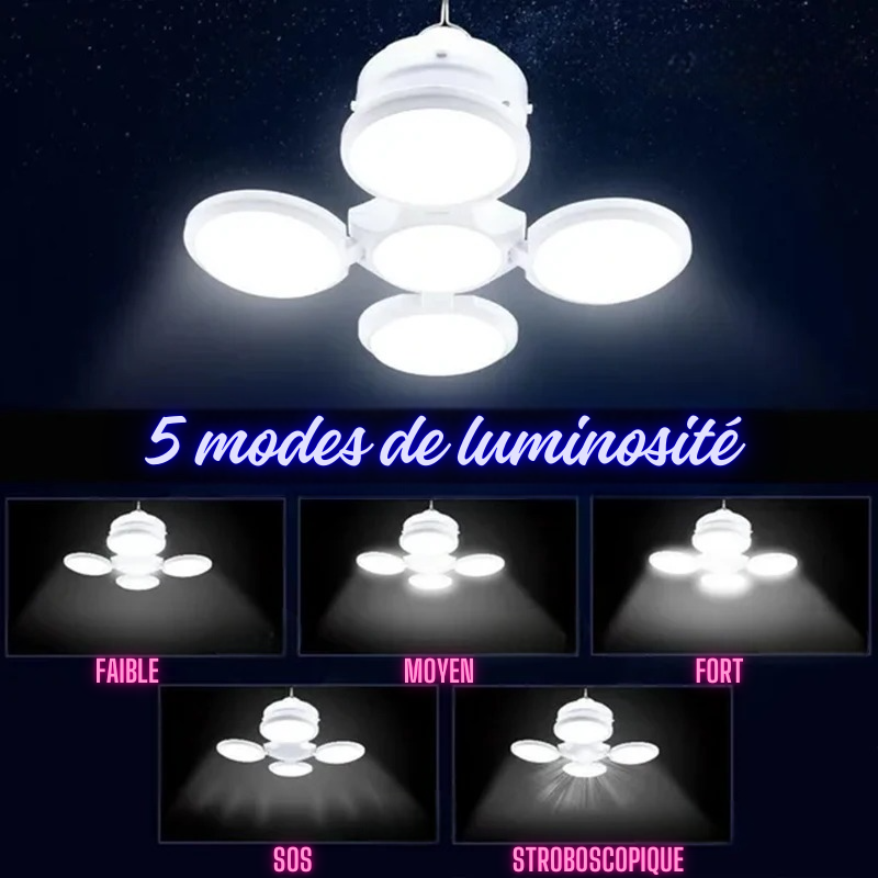 lampe à led sans fil  Camping 5 modes