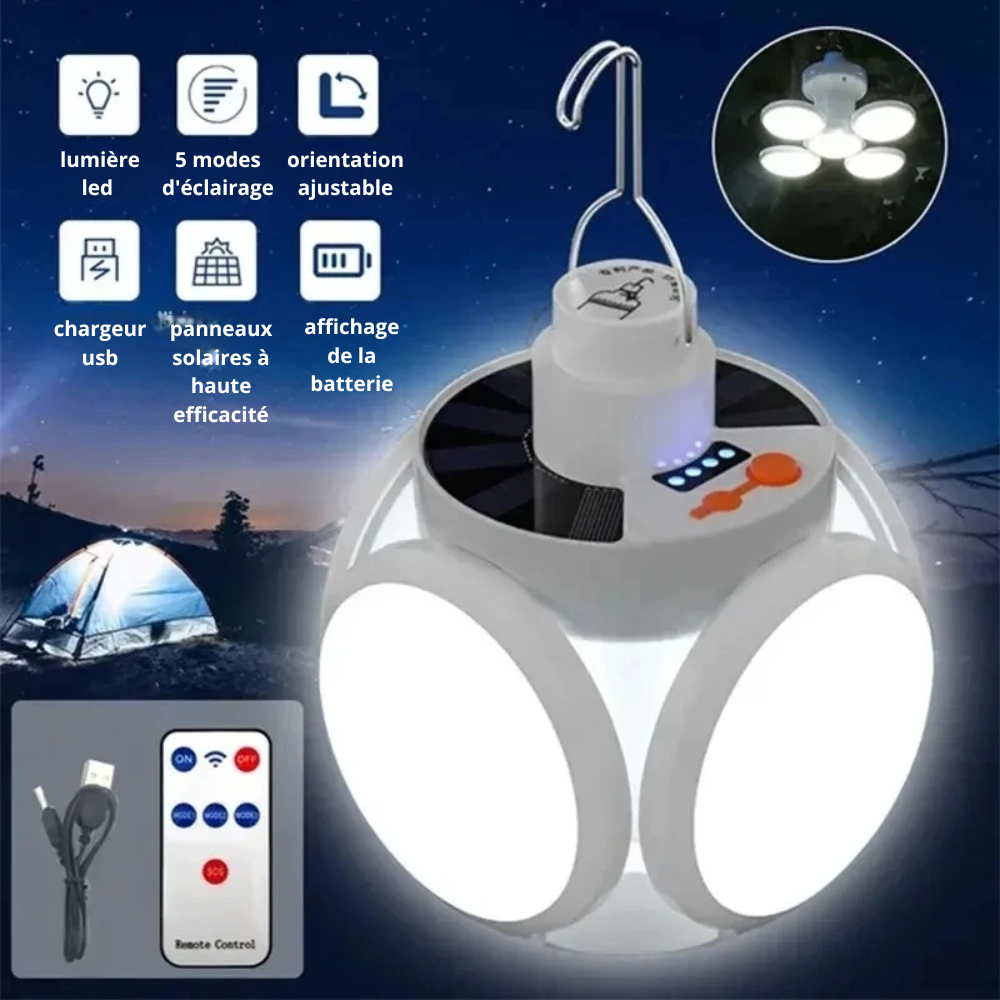 lampe à led sans fil  Camping descriptif