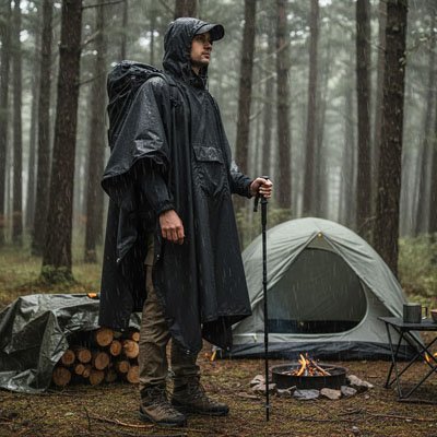 Poncho pluie outdoor