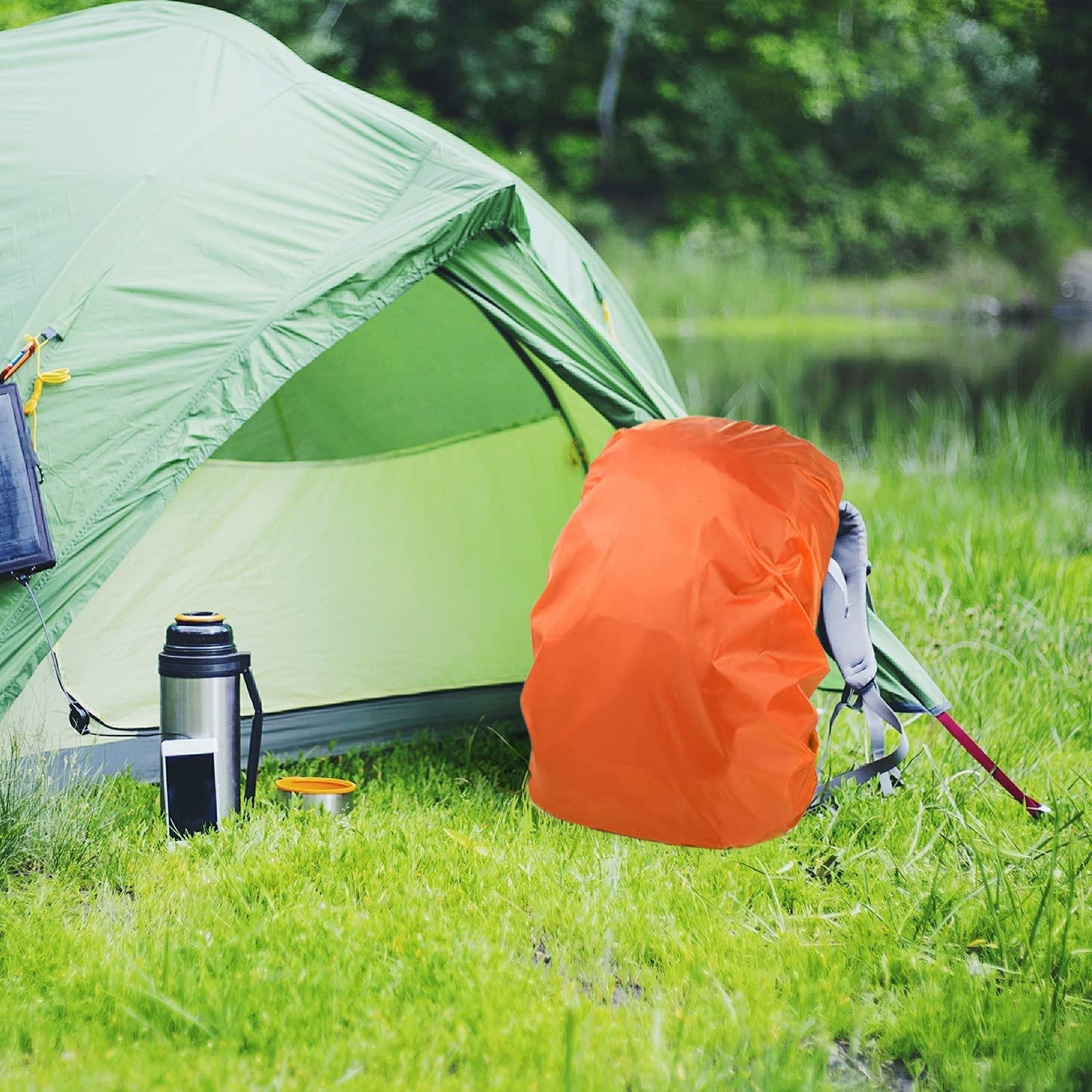 Sac étanche  ImpermeableBag™ Orange camping